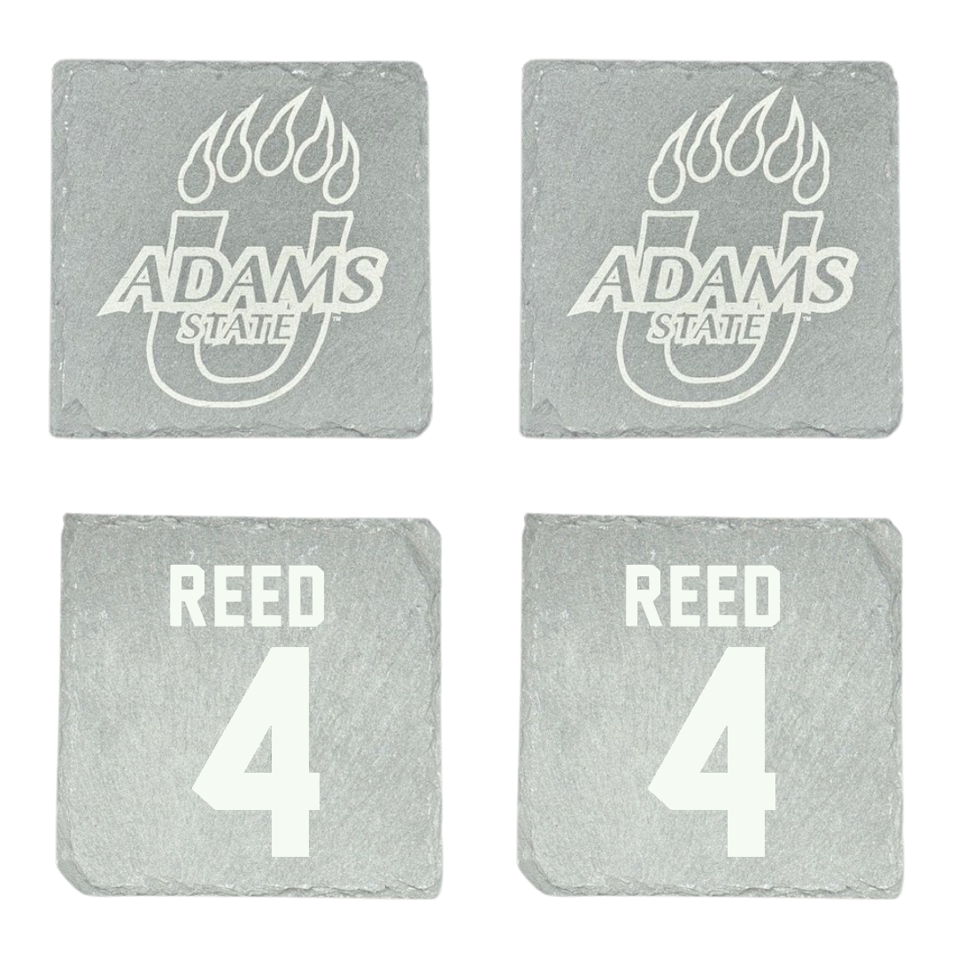 Adams State University Basketball Stone Coaster (4 Pack)  - #4 Jaylin Reed