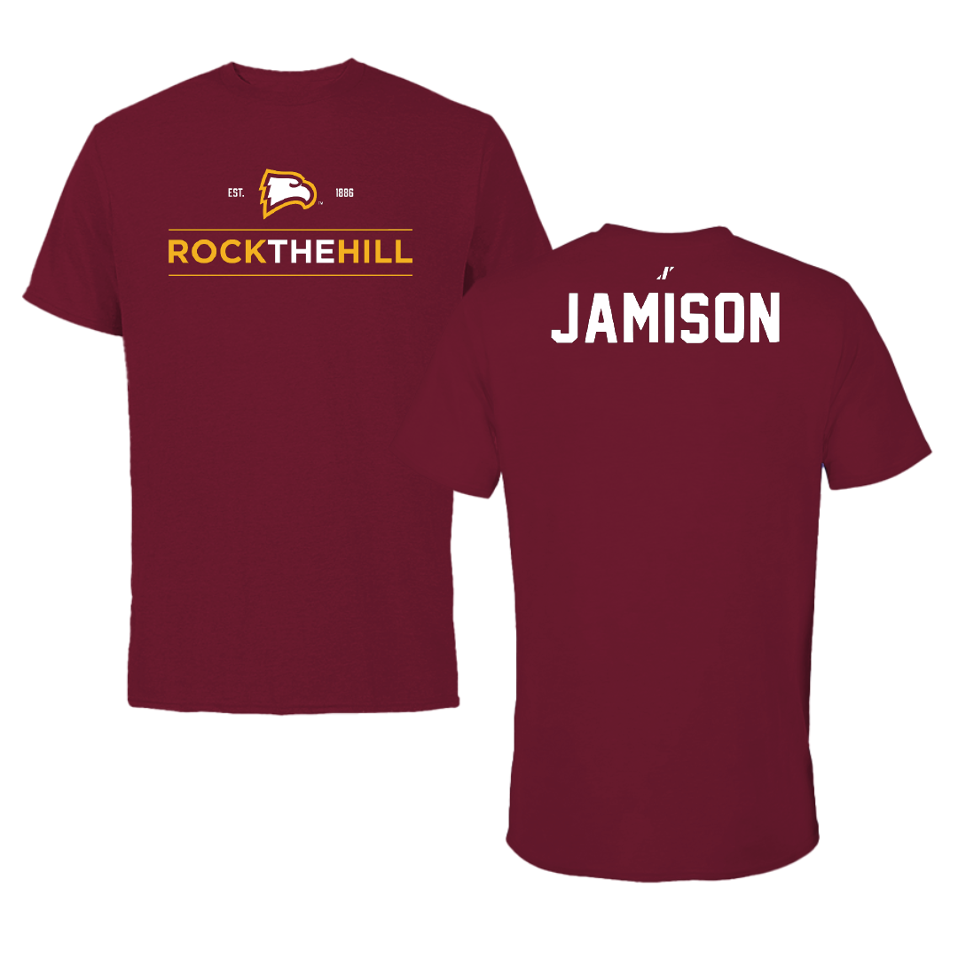 Winthrop University TF and XC Garnet General Tee - Maurion Jamison