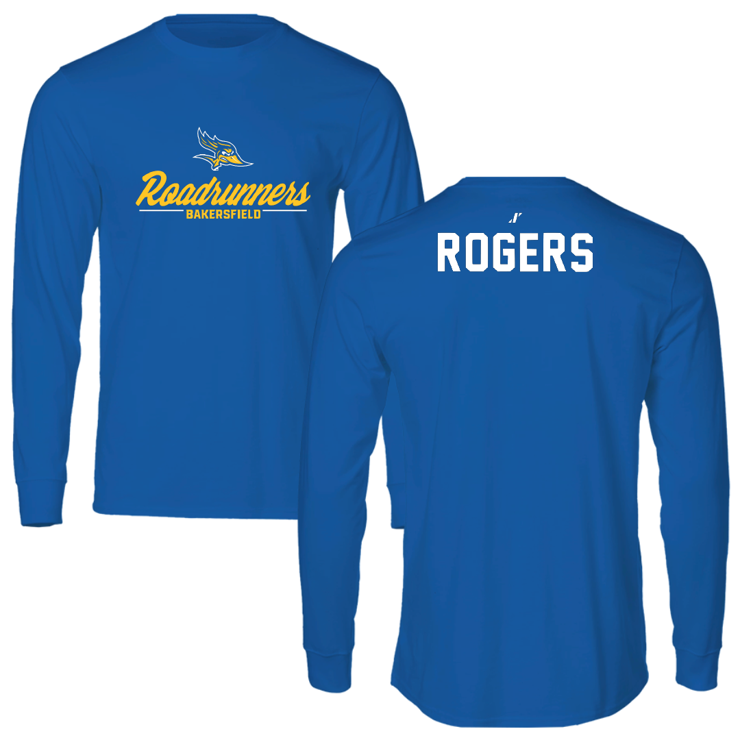 California State University-Bakersfield Wrestling Blue General Long Sleeve - Brock Rogers