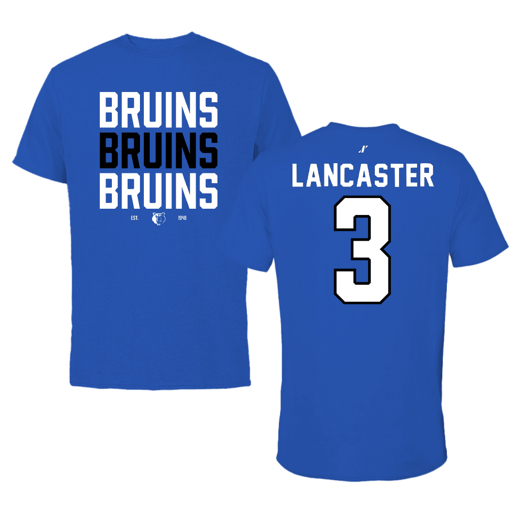 Salt Lake Community College Softball Blue General Tee - #3 Gaby Lancaster