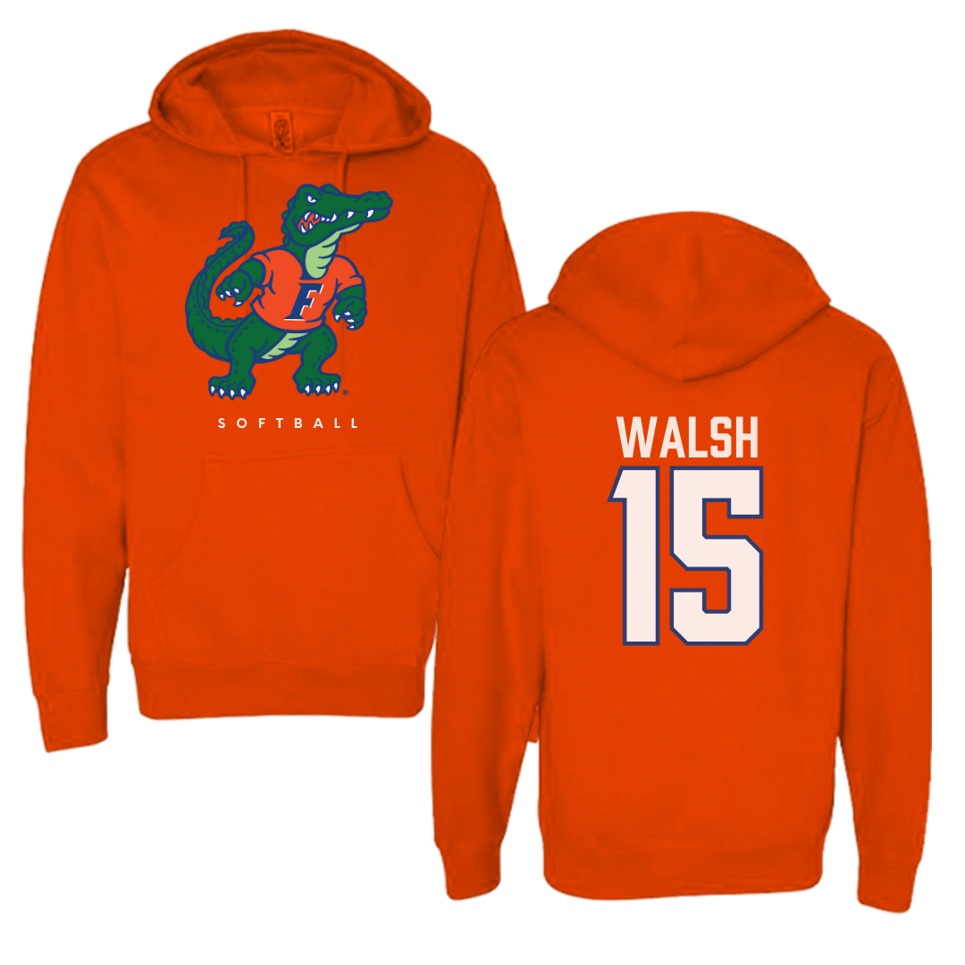 University of Florida Softball Orange Hoodie - #15 Reagan Walsh