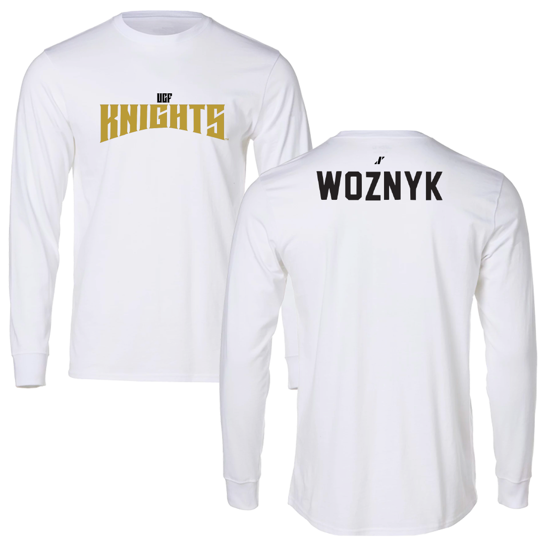 University of Central Florida Dance White Classic Performance Long Sleeve - Alexandra Woznyk