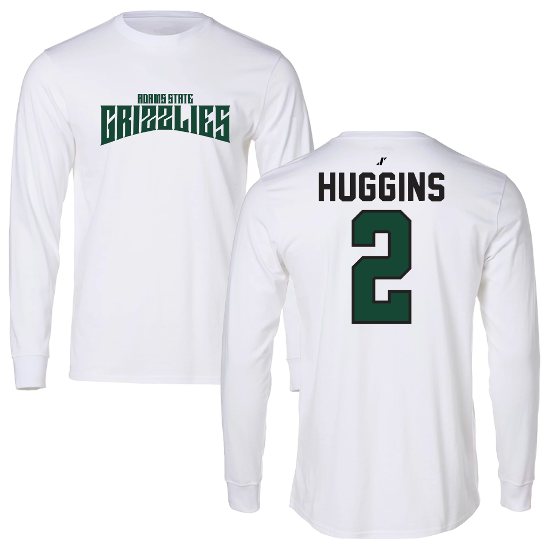 Adams State University Volleyball White Classic Long Sleeve - #2 Anna Huggins
