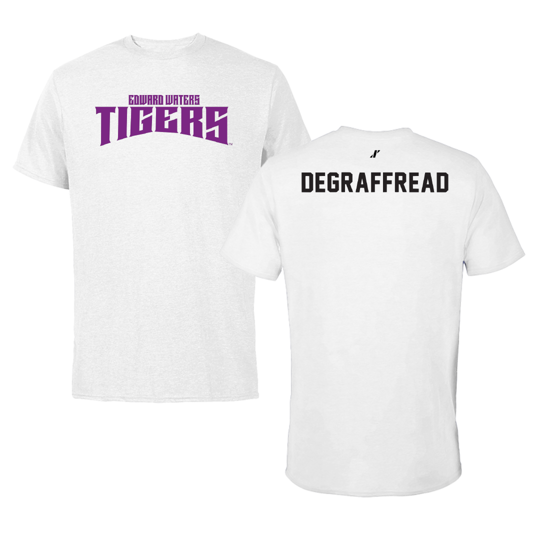 Edward Waters University TF and XC White Classic Tee - Larry Degraffread