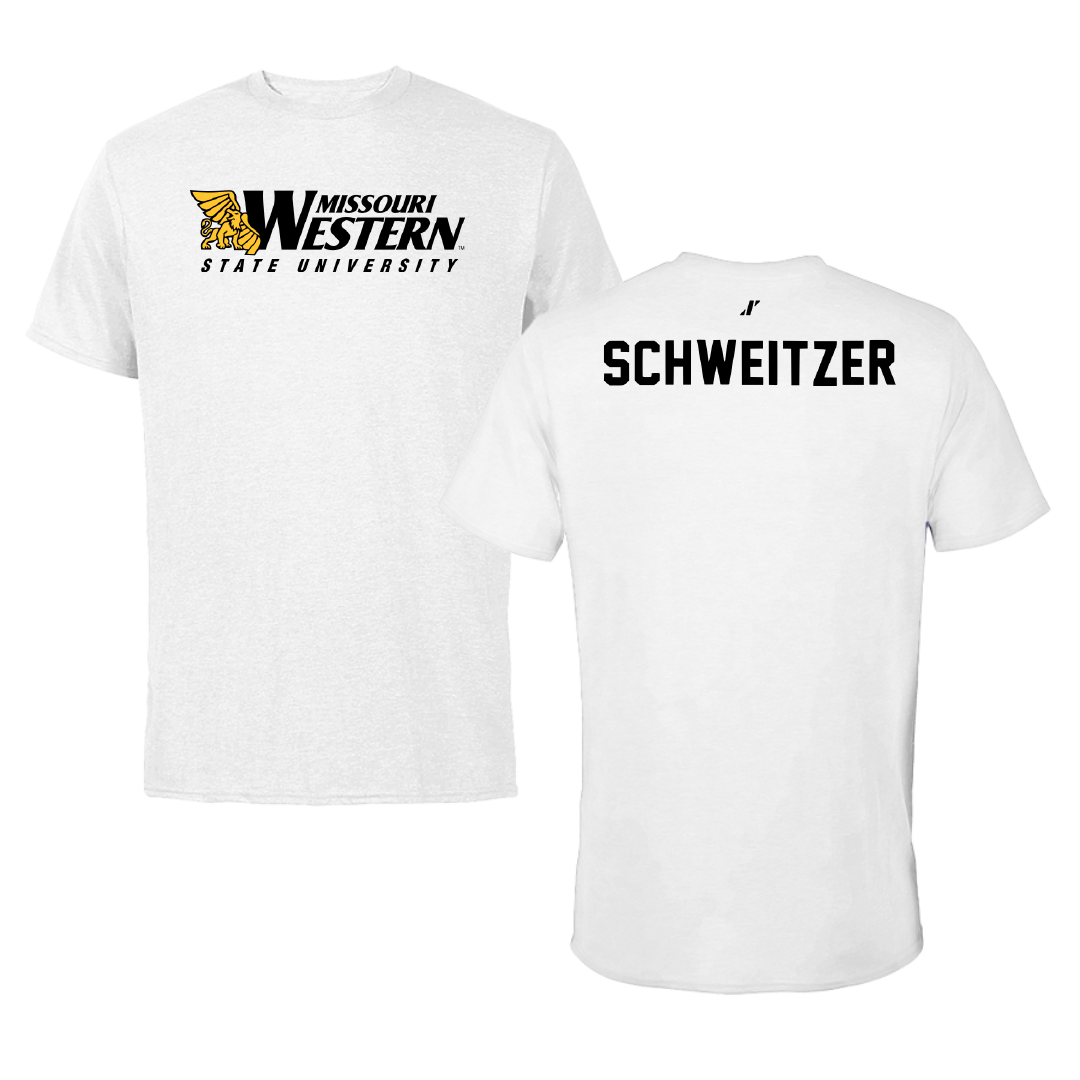 Missouri Western State University Golf White Tee - Saya Schweitzer
