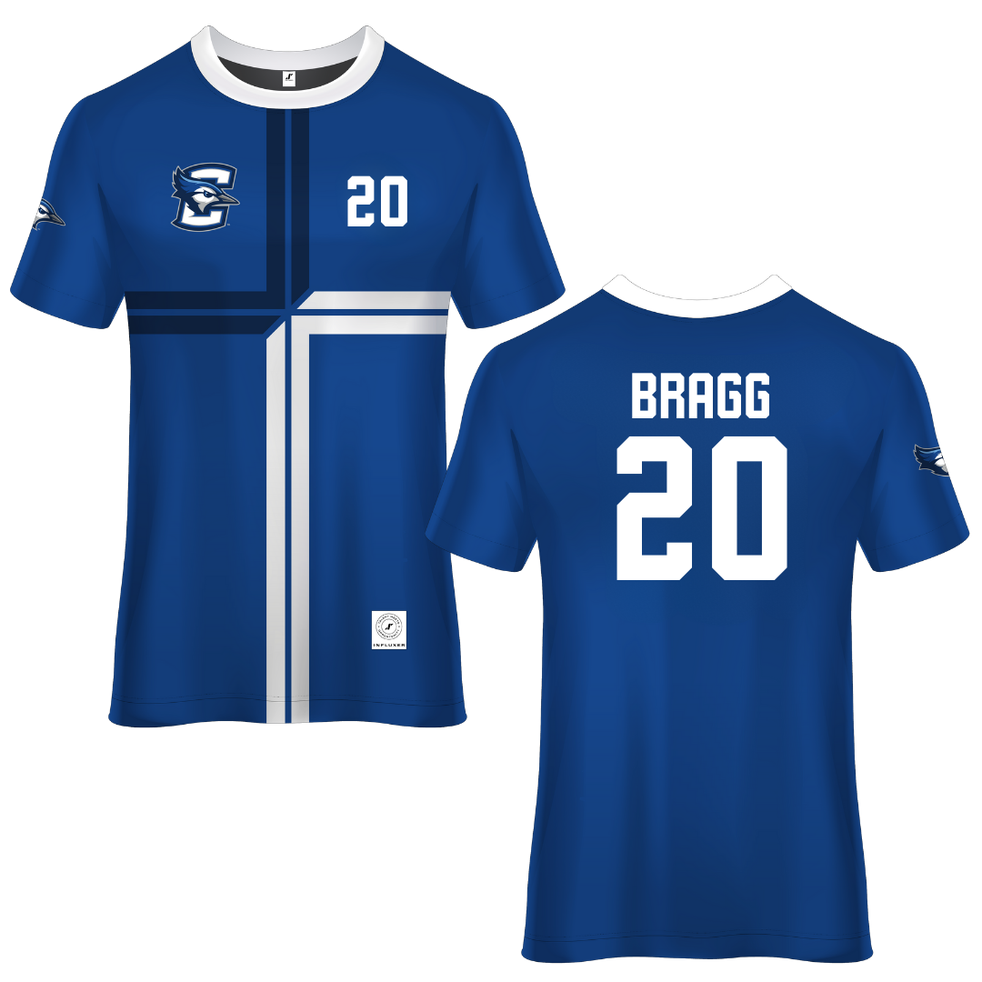 Creighton University Blue Soccer Jersey - #20 Brady Bragg