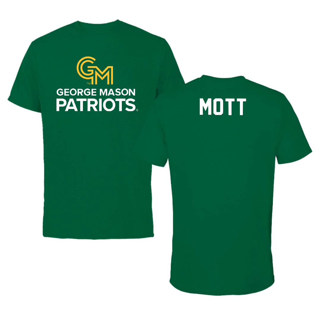 George Mason University Swimming & Diving Green Patriots Performance Tee - Greta Mott