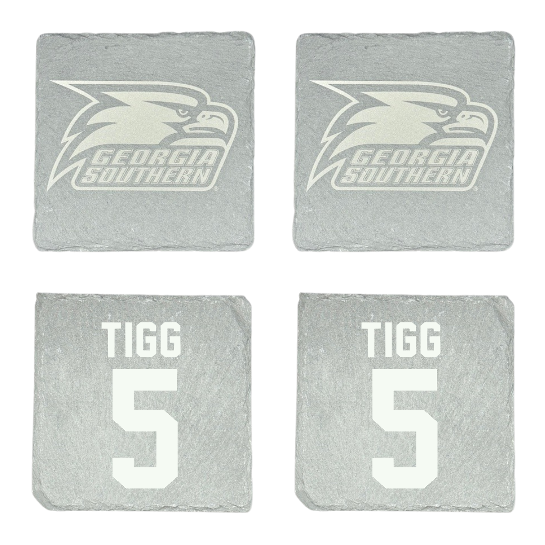 Georgia Southern University Softball Stone Coaster (4 Pack)  - #5 Semira Tigg