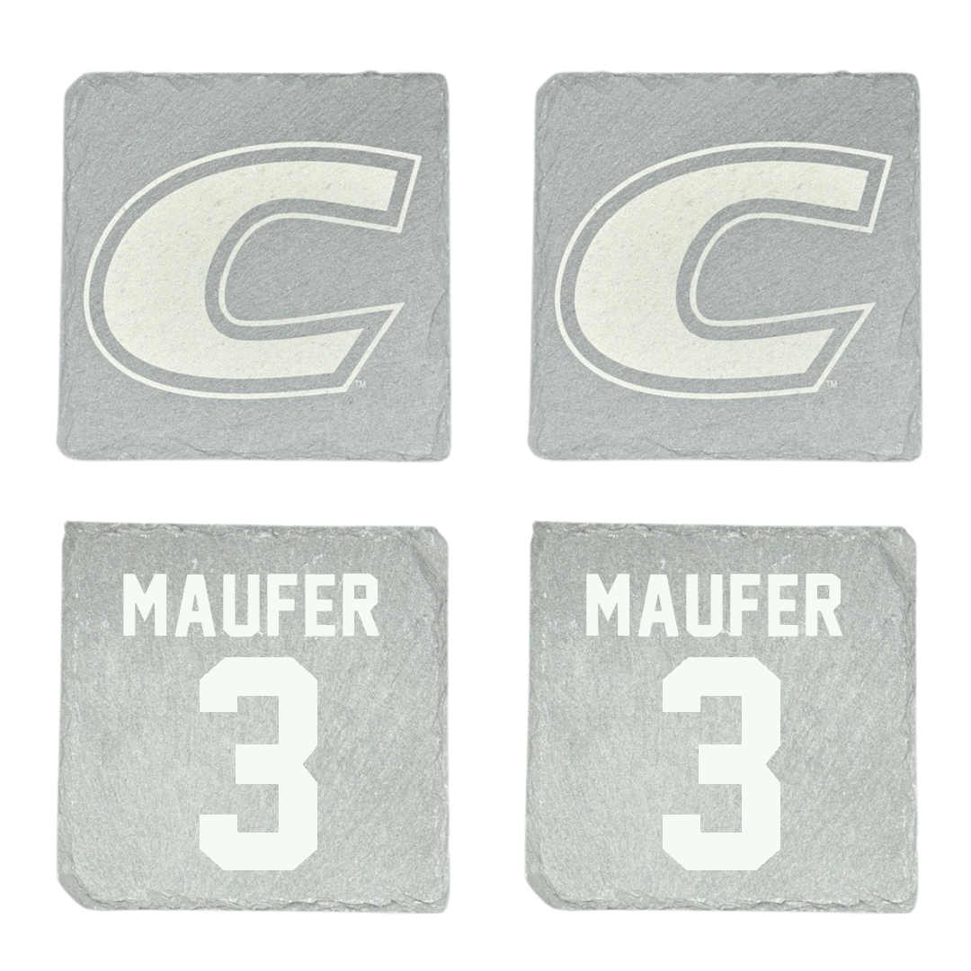 Centre College Football Stone Coaster (4 Pack)  - #3 Travis Maufer