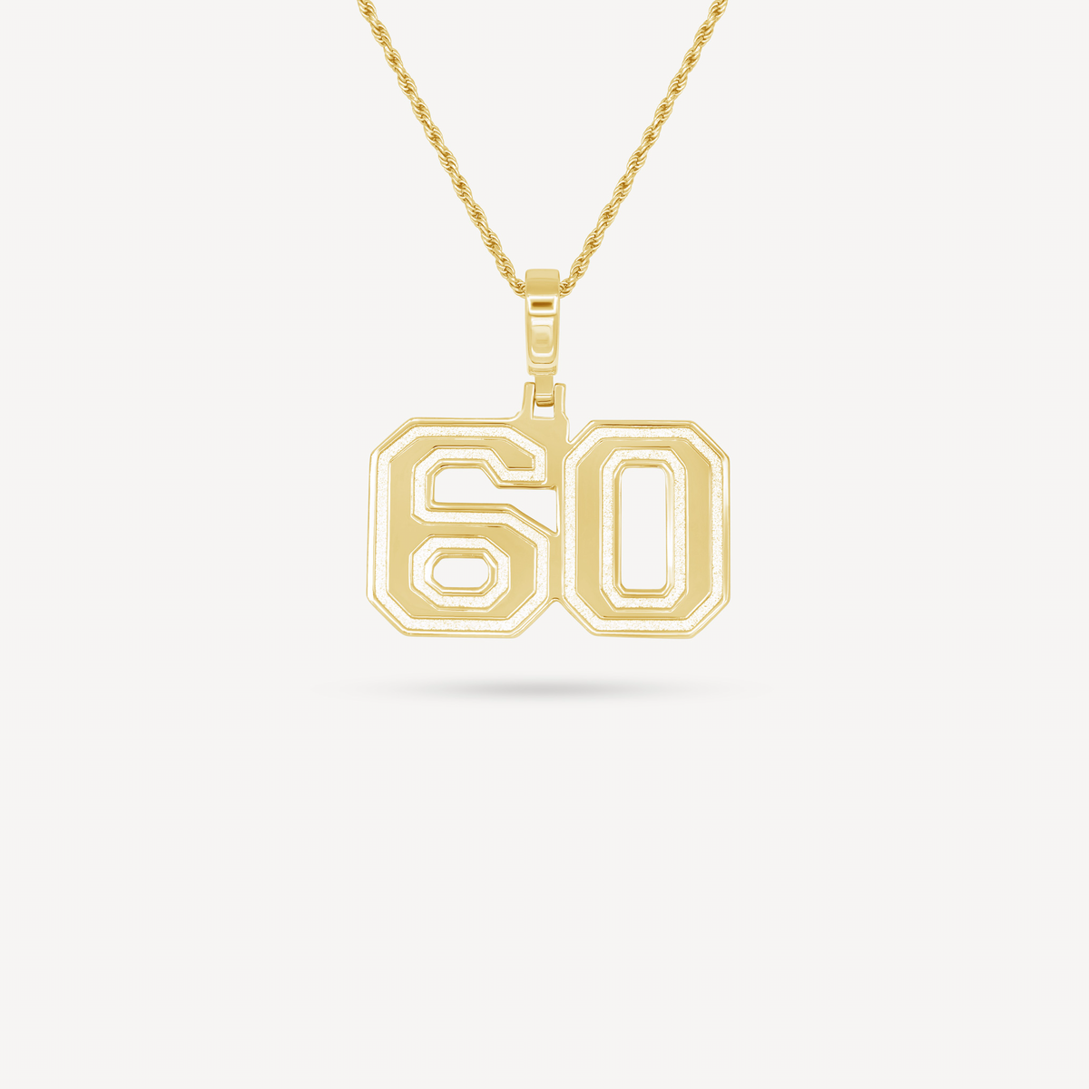 Gold Presidents Pendant and Chain - #60 Devin Rovito