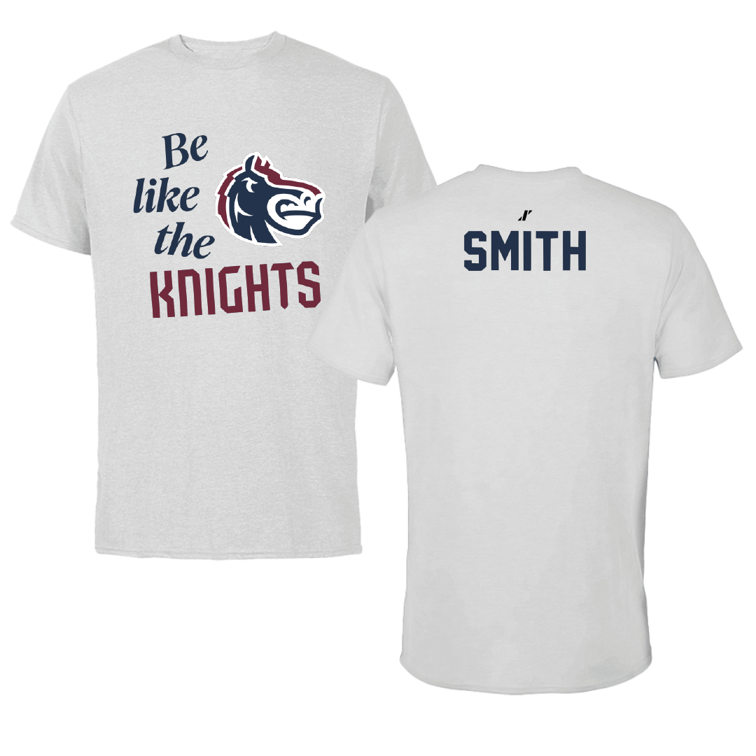 Fairleigh Dickinson University-Metropolitan Campus TF and XC Light Gray Be Like Us Performance Tee - Kayla Smith