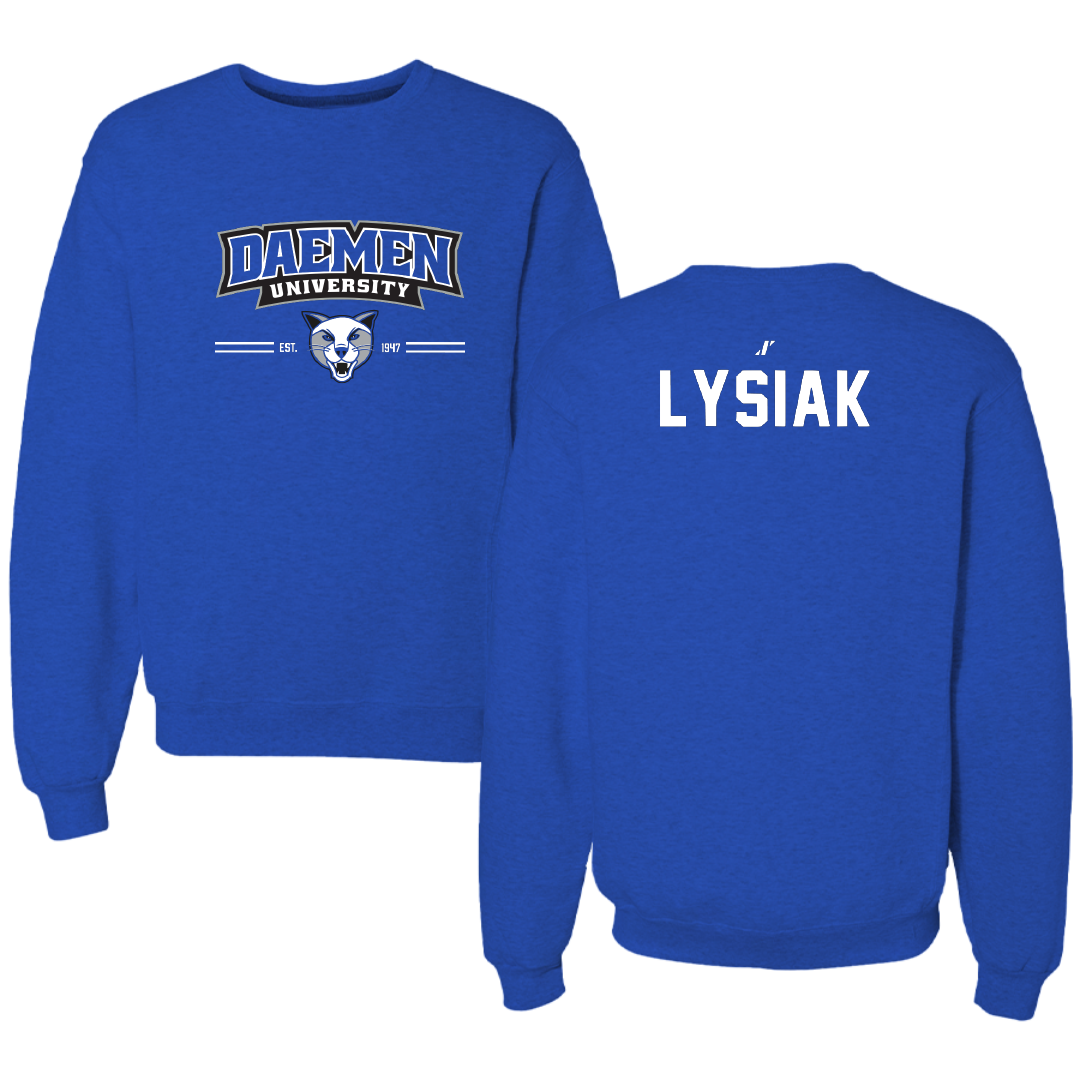 Daemen University Tennis Blue General Crewneck - Arianna Lysiak