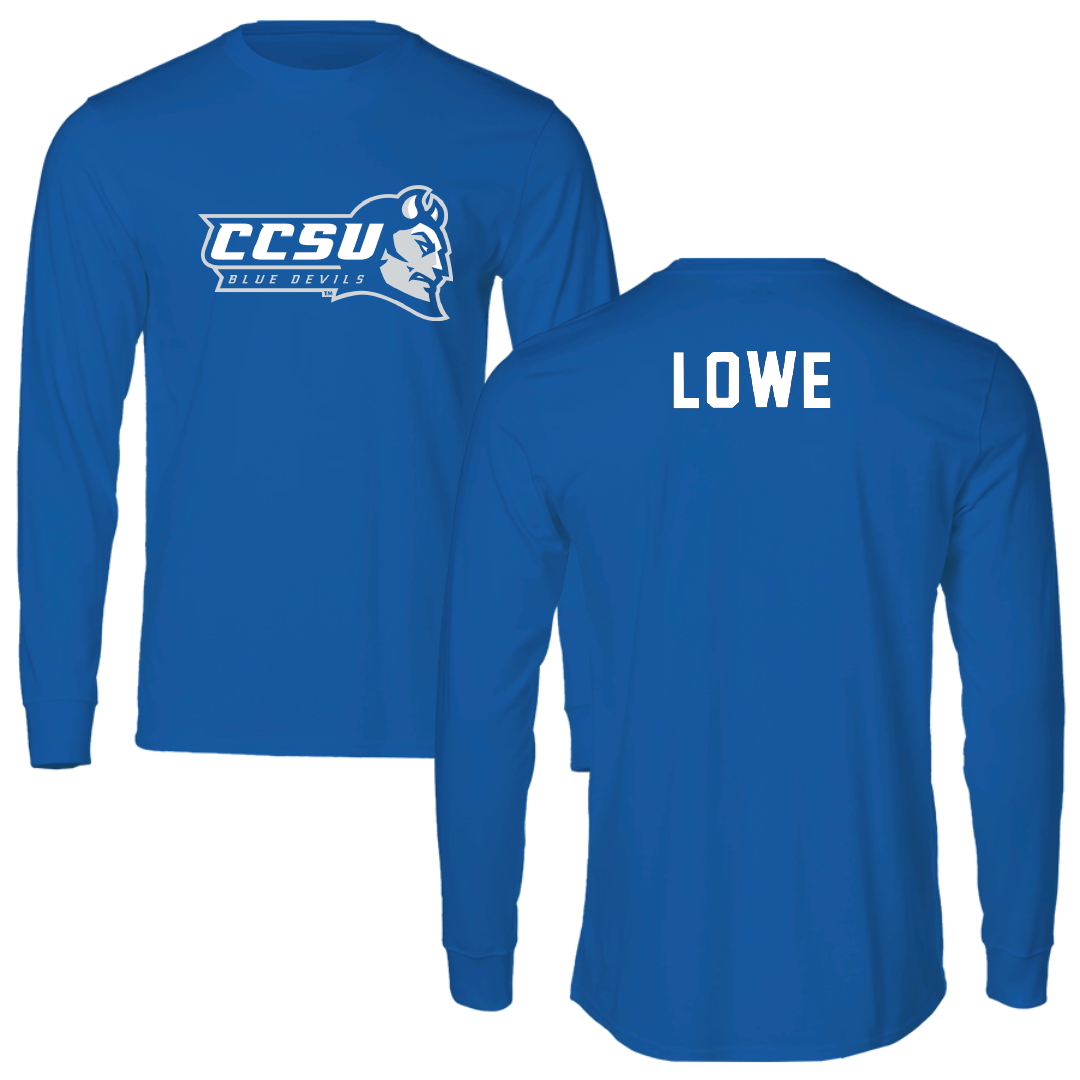 Central Connecticut State University TF and XC Blue Devils Performance Long Sleeve - Payton Lowe