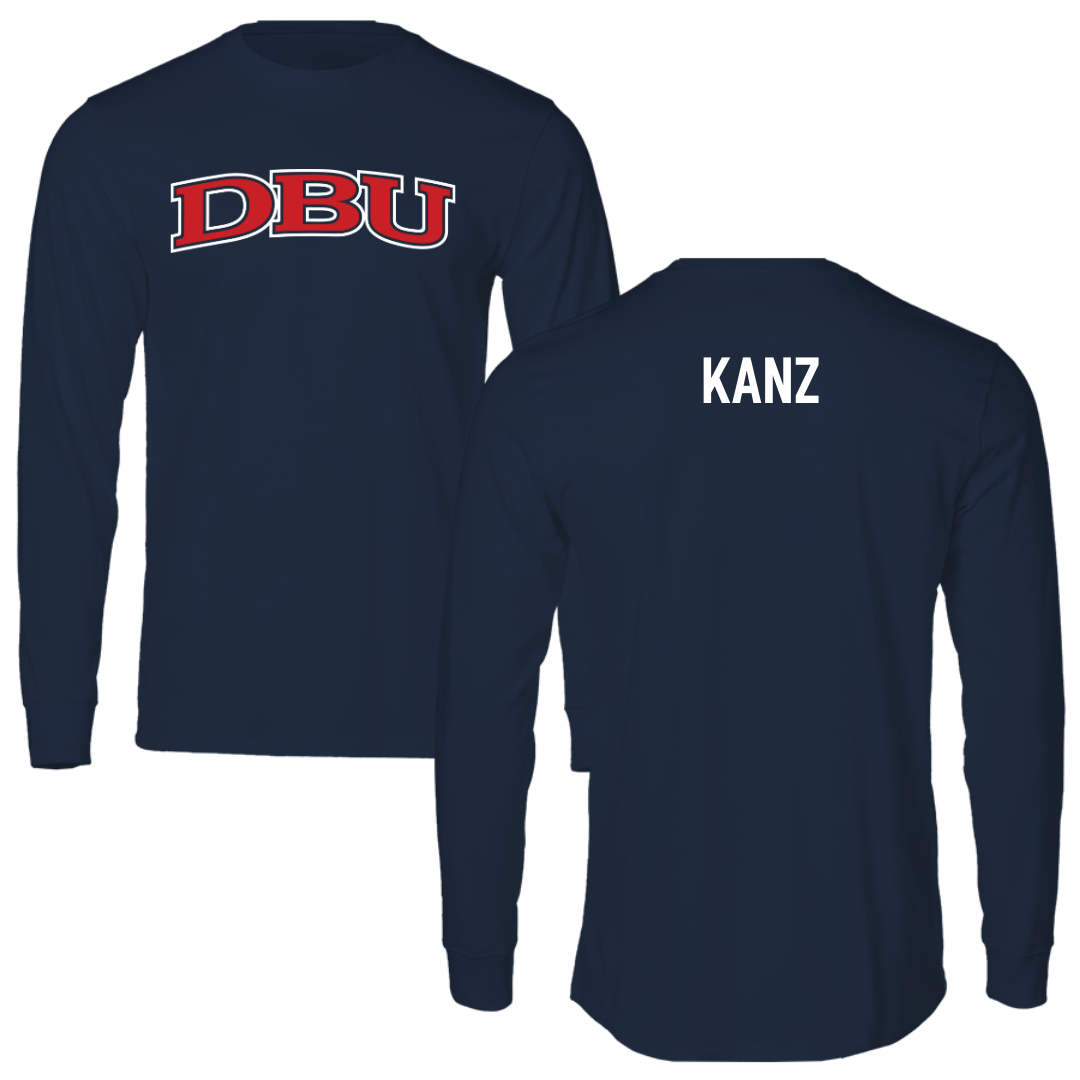Dallas Baptist University TF and XC Navy DBU Long Sleeve - Daniel Kanz