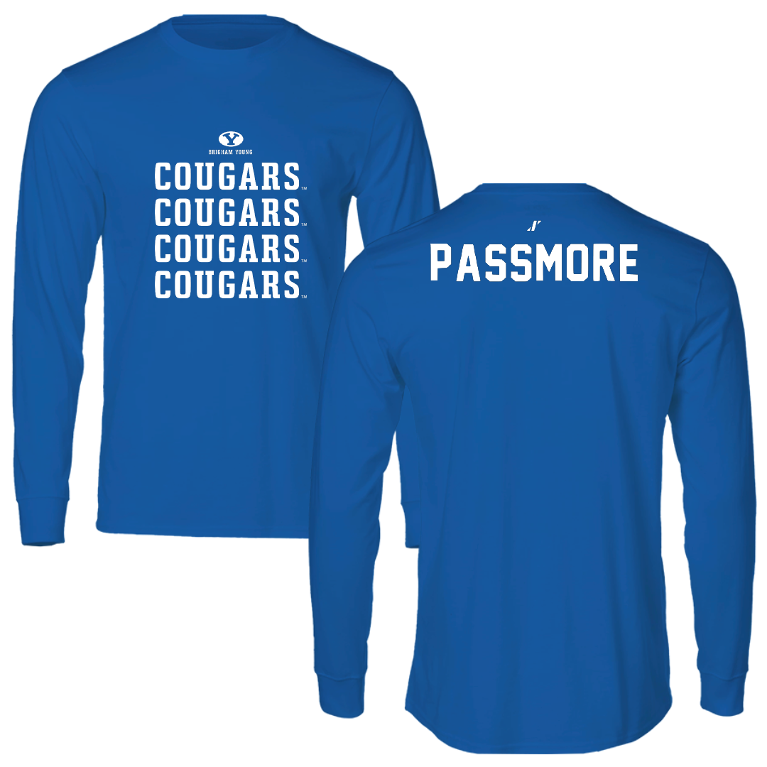 Brigham Young University TF and XC Blue General Performance Long Sleeve - Maddie Passmore