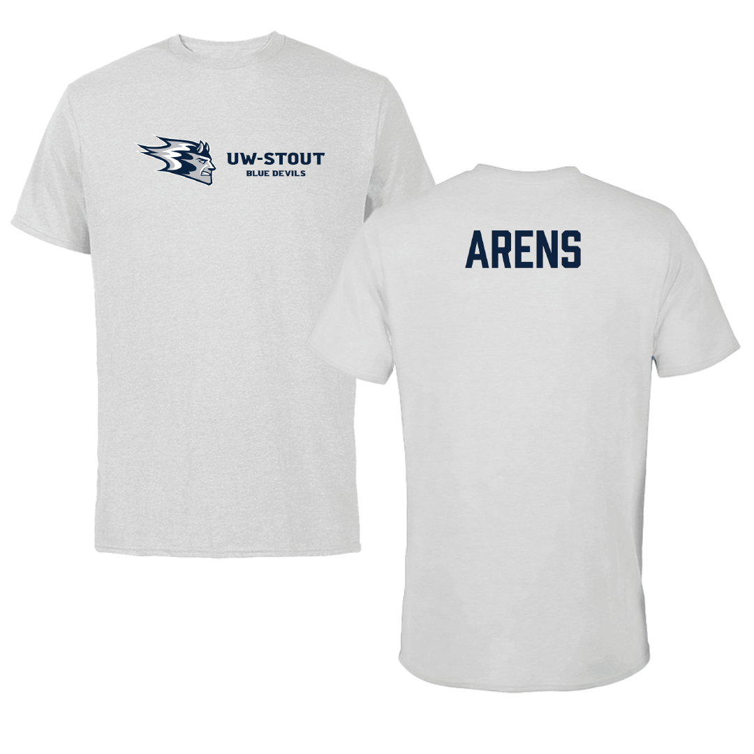 University of Wisconsin-Stout Dance Light Gray Performance Tee - Emily Arens