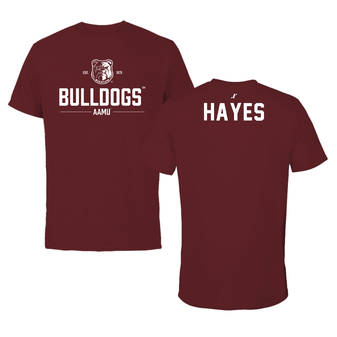 Alabama A&M University Cheer Maroon General Tee - Mya Hayes