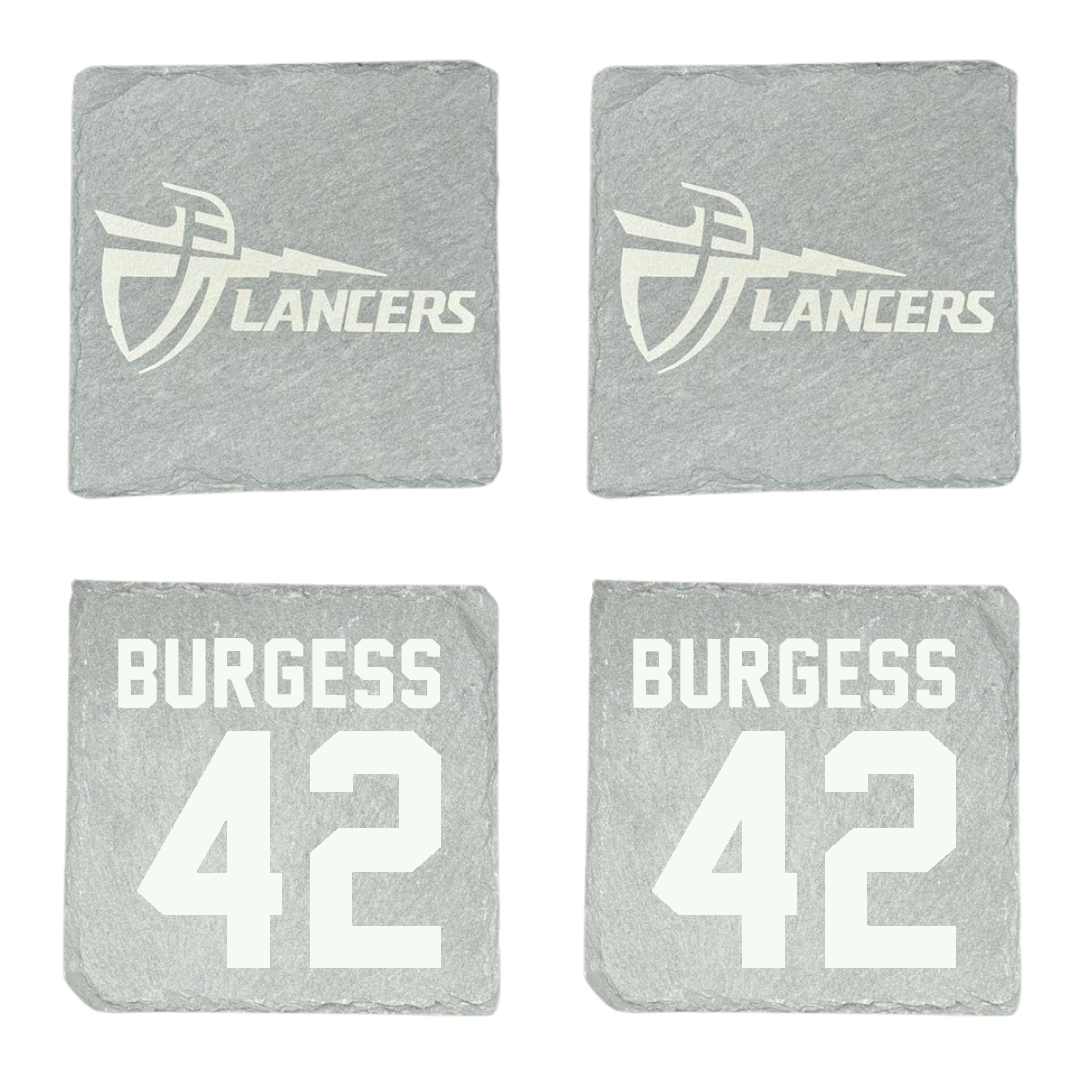 California Baptist University Baseball Stone Coaster (4 Pack)  - #42 Sam Burgess