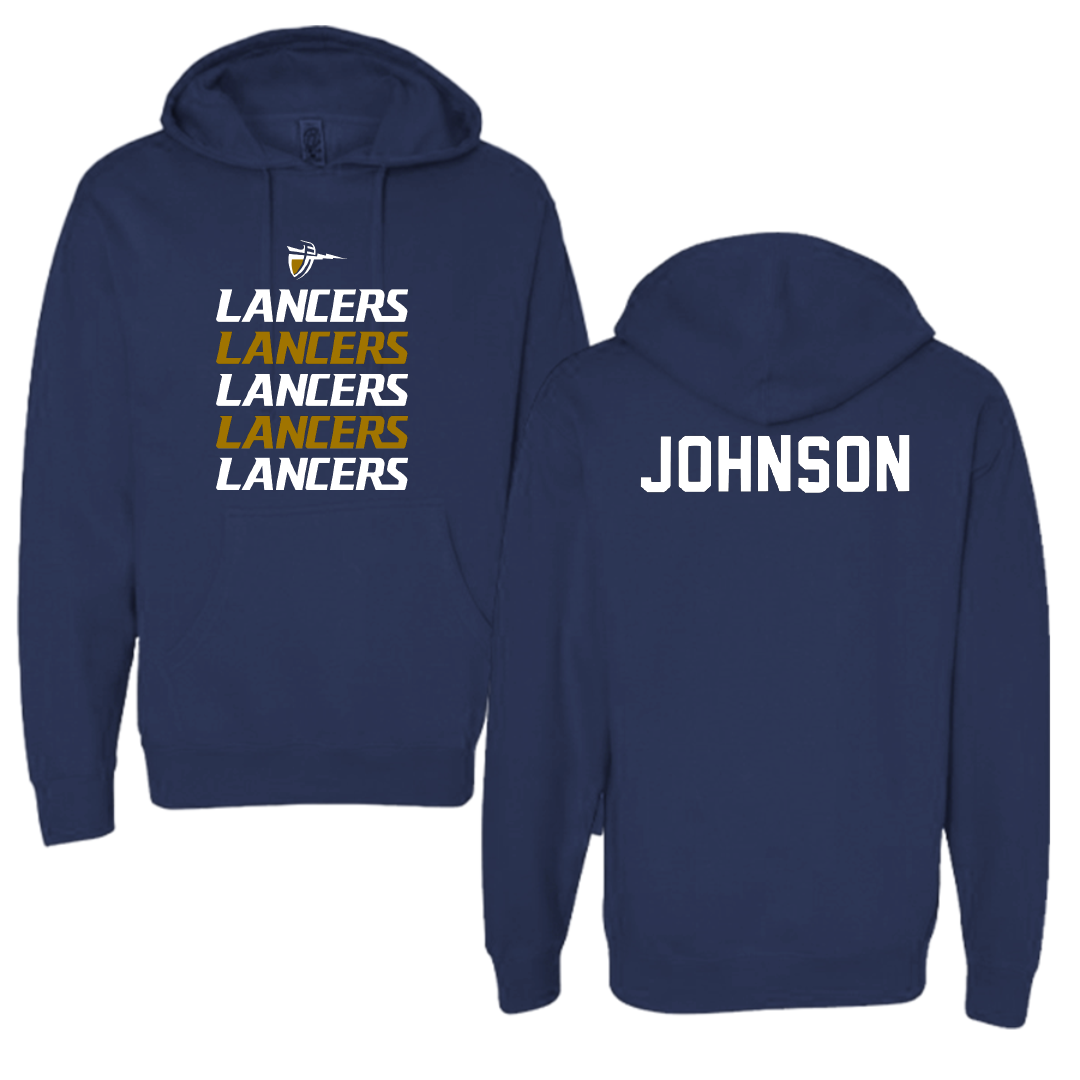 California Baptist University Cheer Navy General Hoodie - Cyarra Johnson