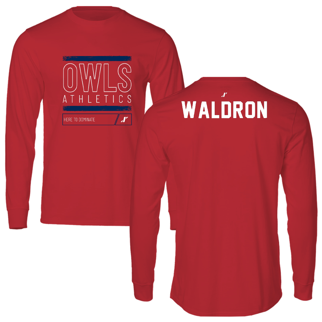 Florida Atlantic University Dance Red Dominate Long Sleeve - Arianna Waldron
