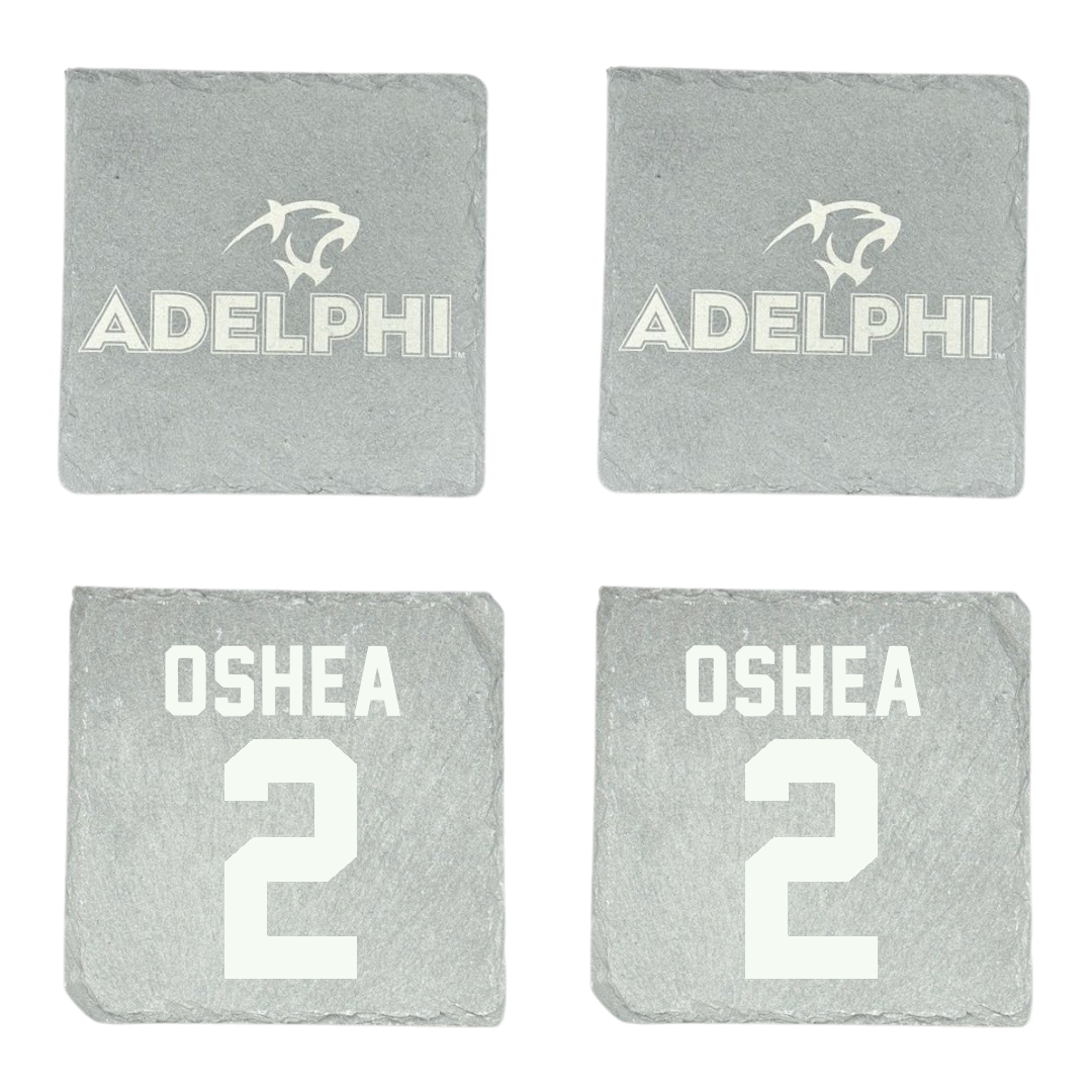 Adelphi University Lacrosse Stone Coaster (4 Pack)  - #2 Nick OShea