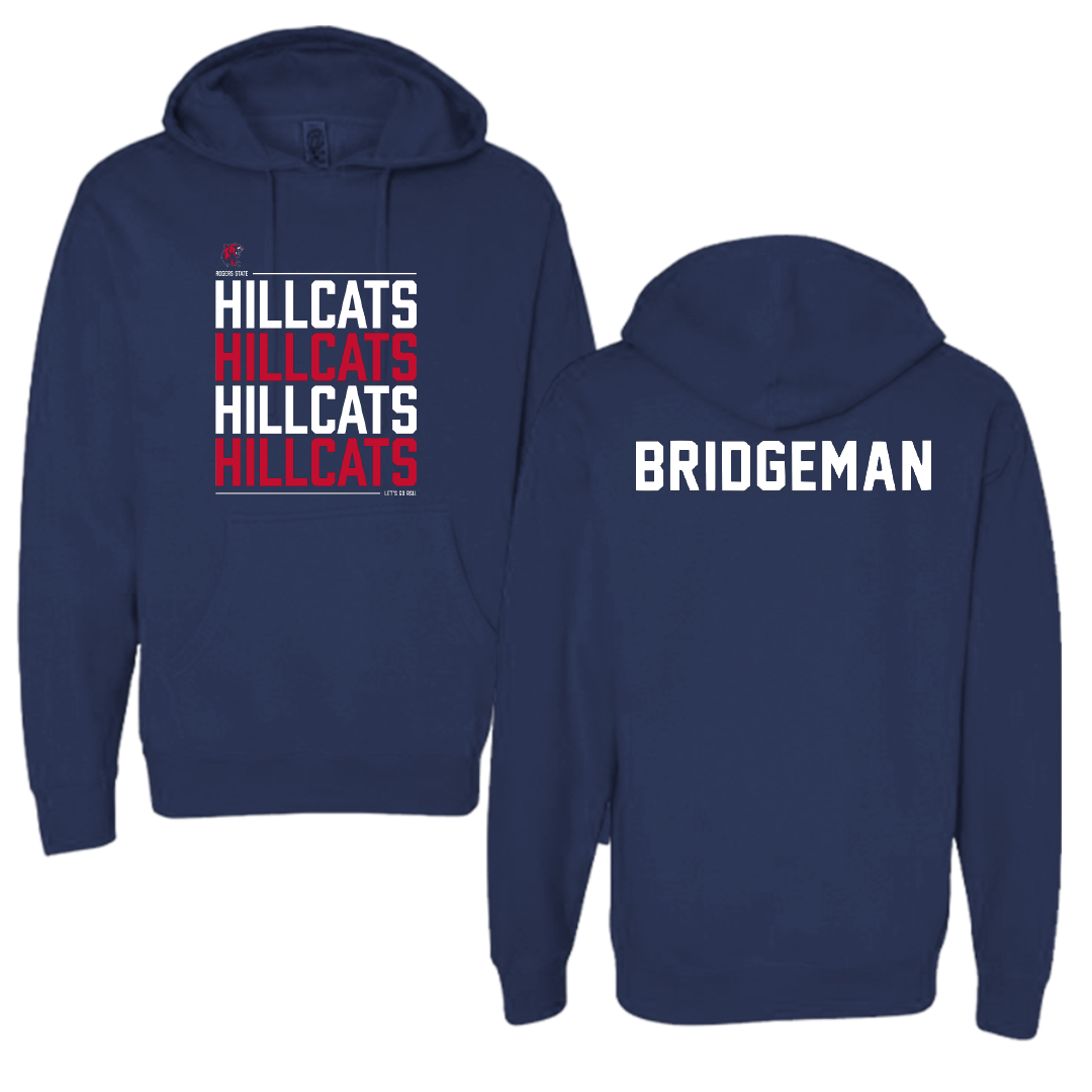 Rogers State University TF and XC Navy General Hoodie - Christian Bridgeman