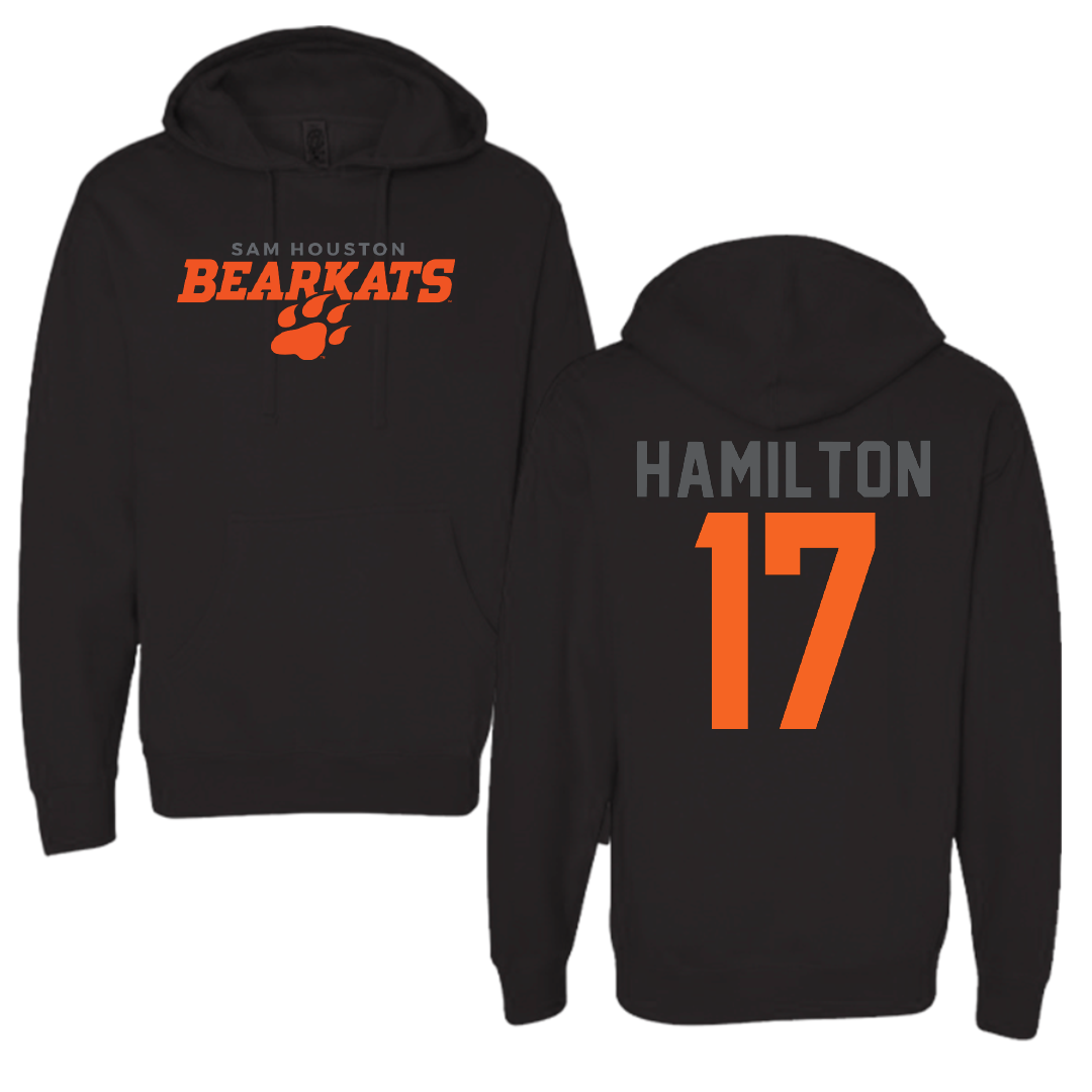 Sam Houston State University Volleyball Black Hoodie - #17 Lillian Hamilton