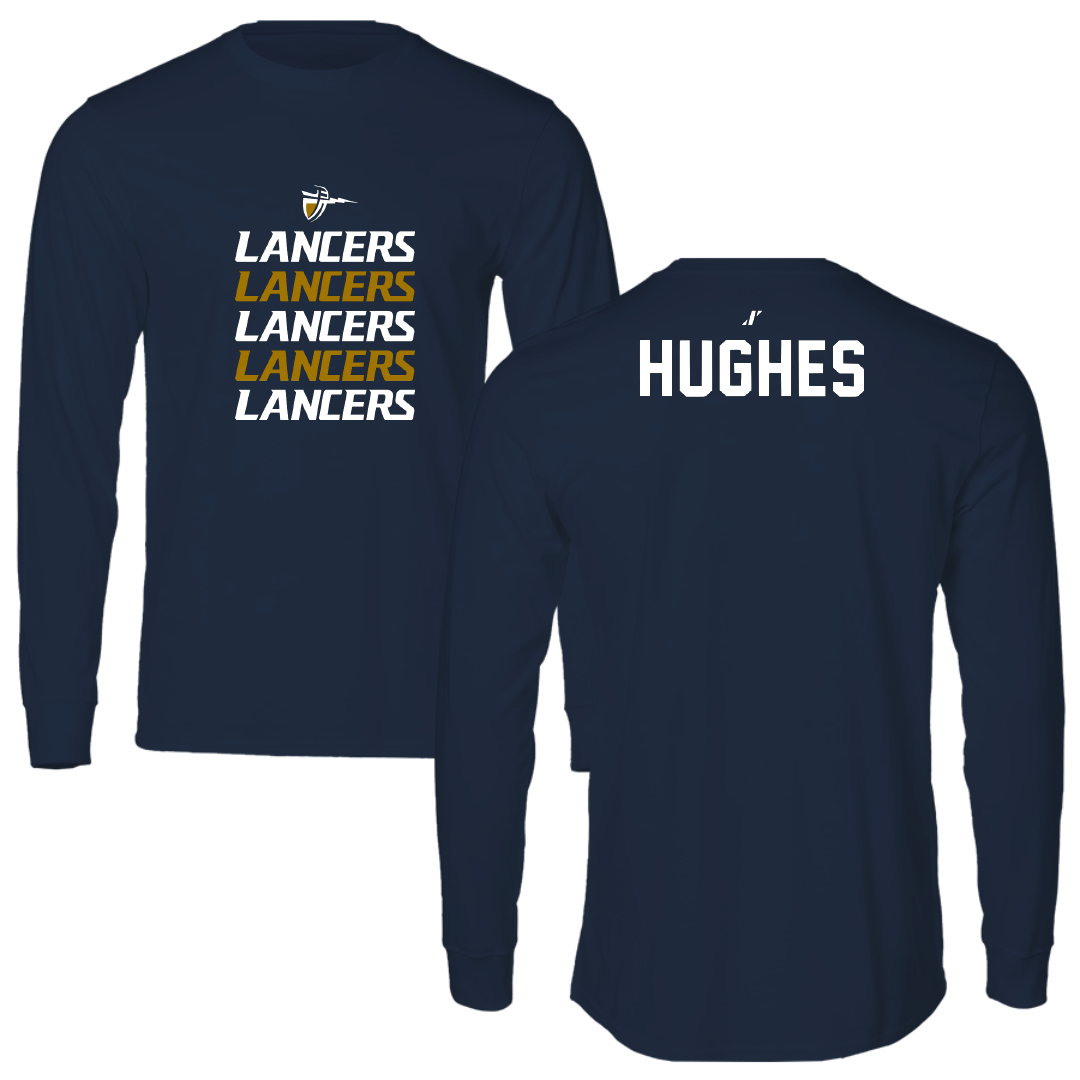 California Baptist University Cheer Navy General Long Sleeve - Arianna Hughes