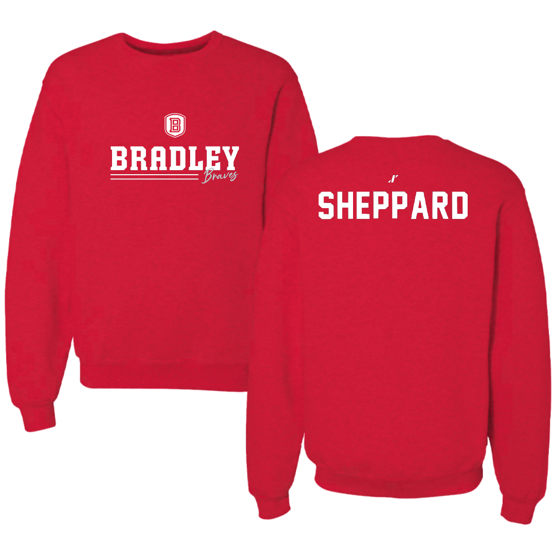 Bradley University TF and XC Red General Crewneck - Kaitlyn Sheppard