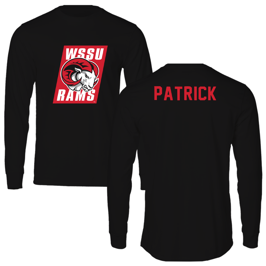 Winston-Salem State University TF and XC Black Performance Long Sleeve - Zachary Patrick