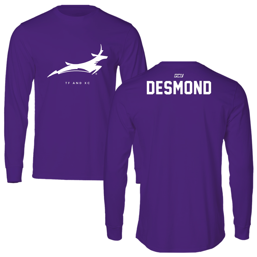 Grand Canyon University TF and XC Purple Long Sleeve - Spencer Desmond