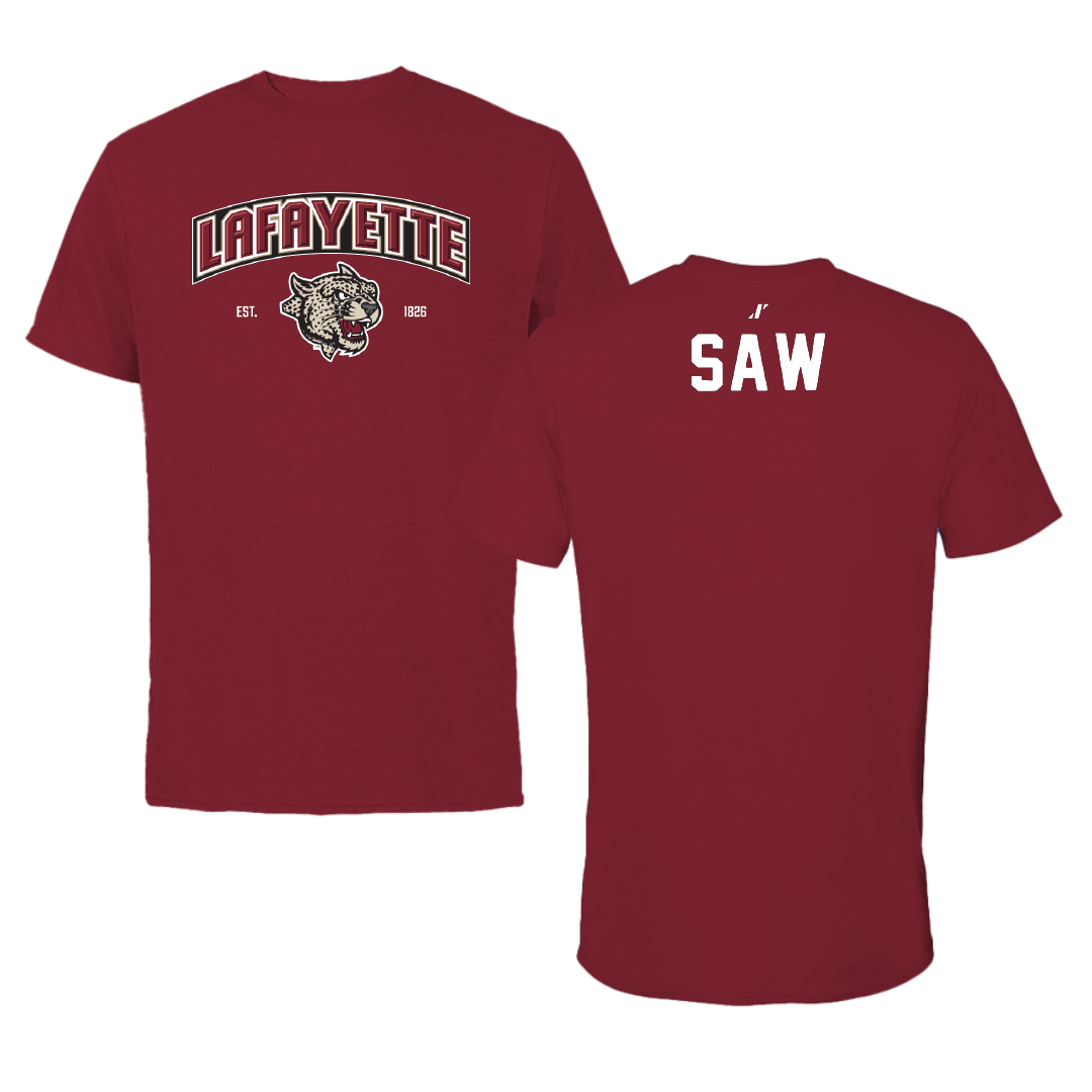 Lafayette College Golf Cardinal General Tee - Sean Saw