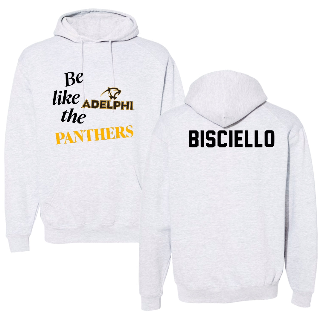 Adelphi University Dance Light Gray Be Like Us Hoodie - Alyxandra Bisciello