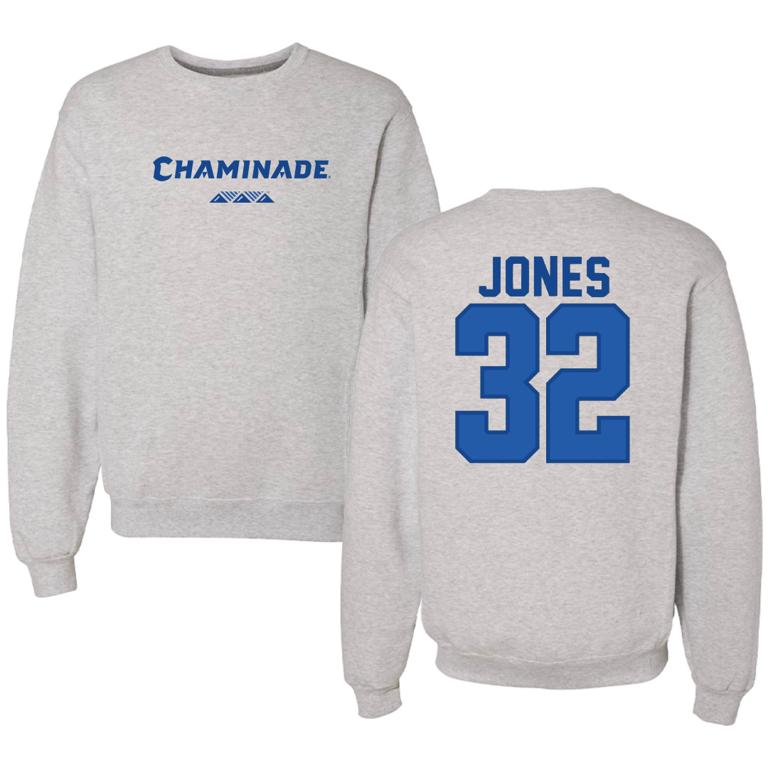Chaminade University Basketball Gray Crewneck - #32 Kali Jones