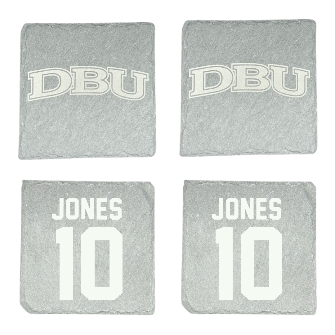 Dallas Baptist University Volleyball Stone Coaster (4 Pack)  - #10 Madisyn Jones