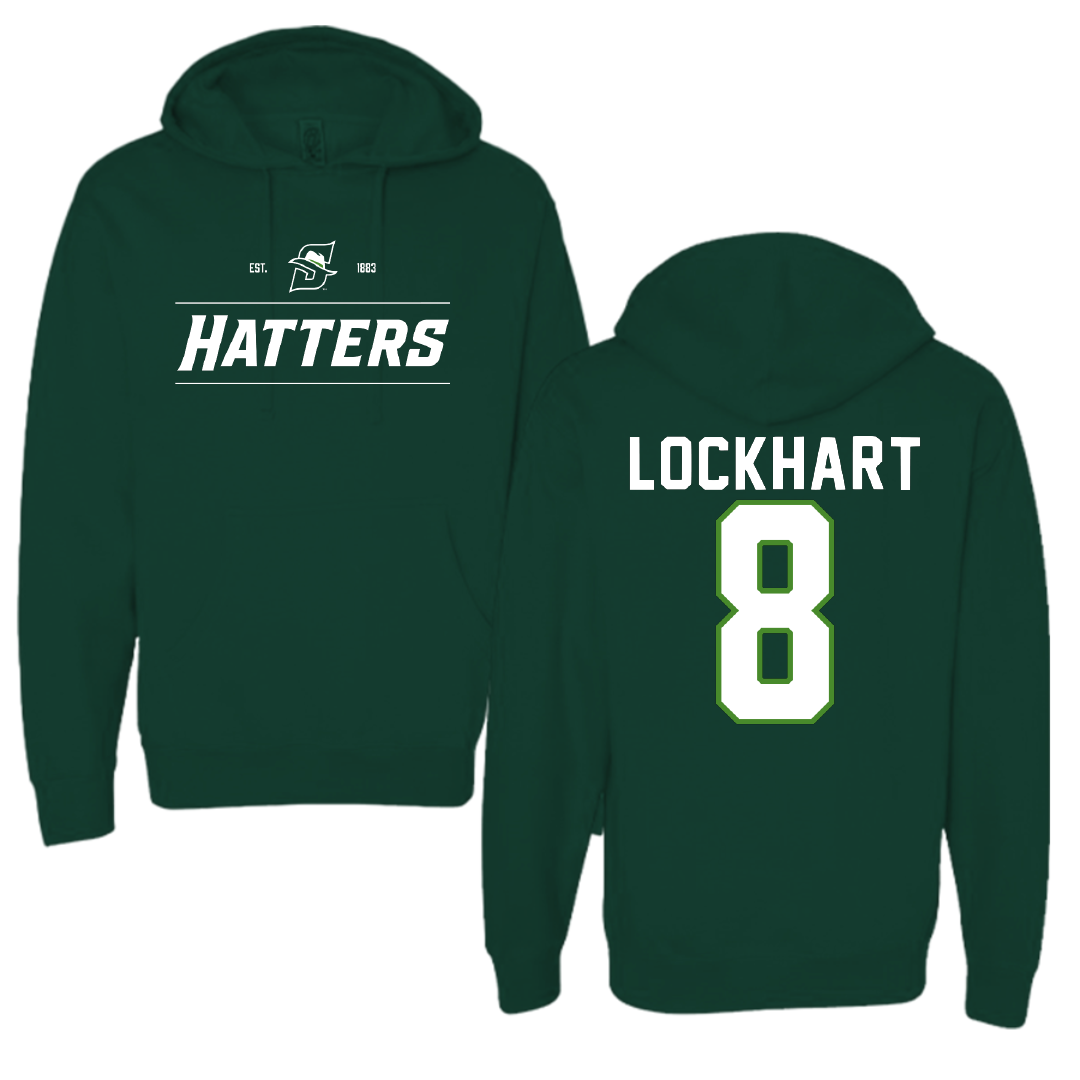 Stetson University Football Forest Green General Hoodie - #8 Trey Lockhart