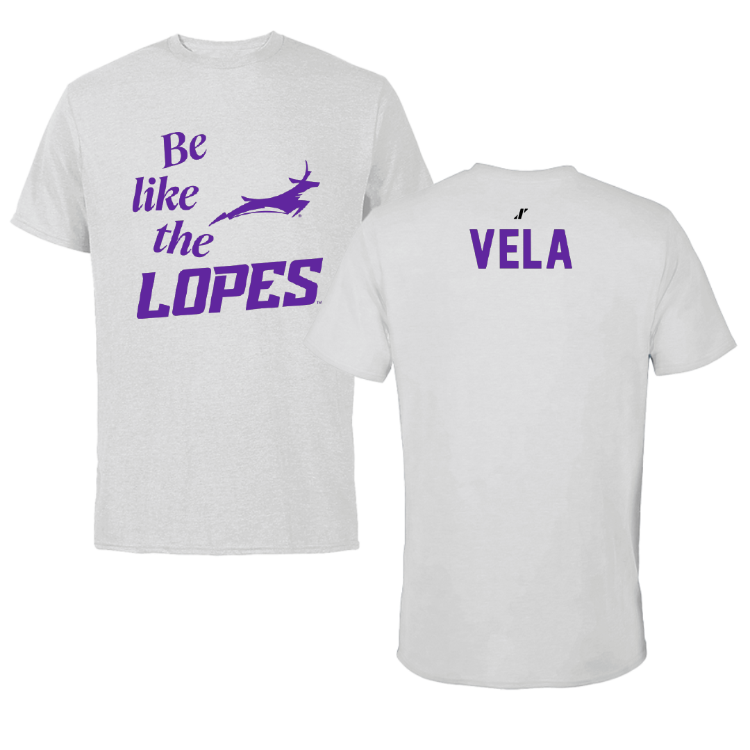 Grand Canyon University Wrestling Light Gray Be Like Us Performance Tee - Prisila Vela