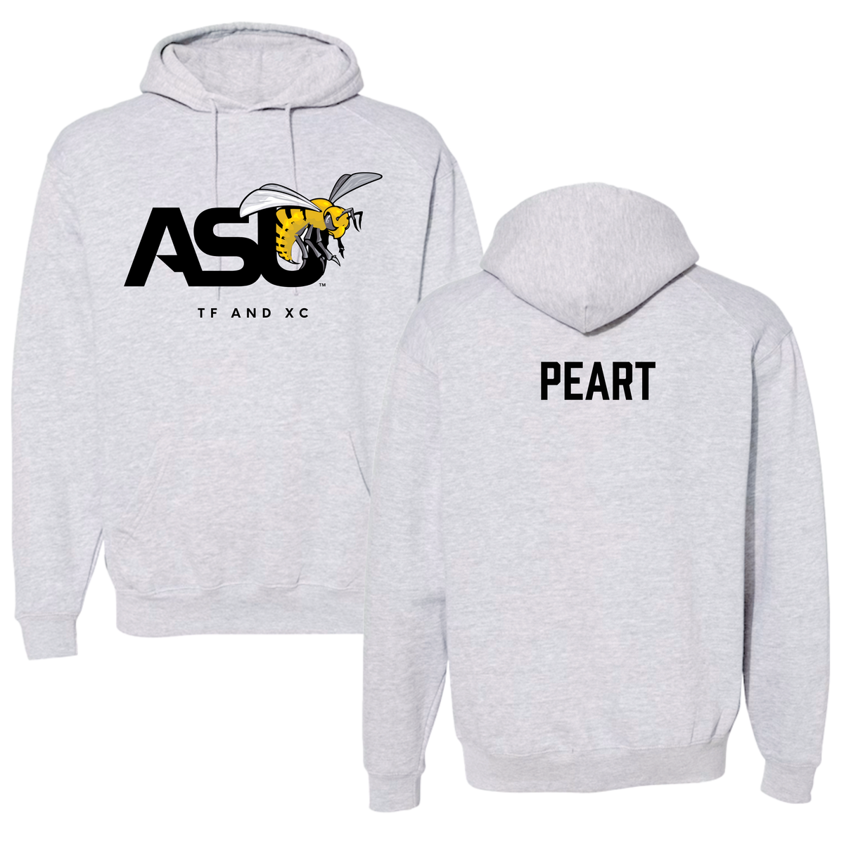 Alabama State University TF and XC Gray Hoodie - Shawna-kay Peart