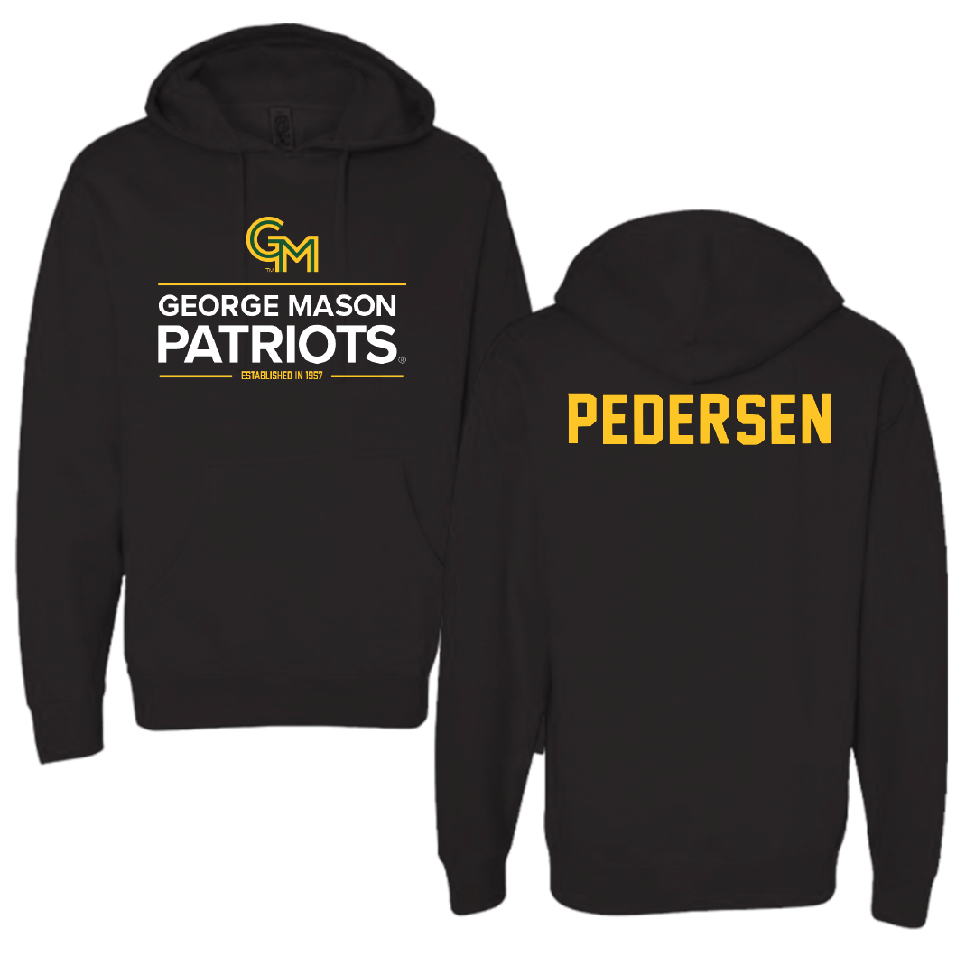 George Mason University Wrestling Black General Hoodie - Colin Pedersen
