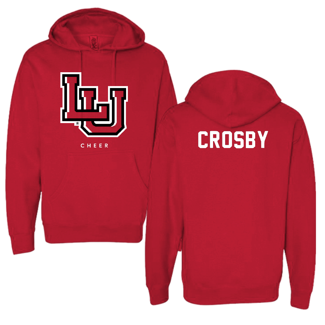 Lamar University Cheer Red Hoodie - Sally Crosby