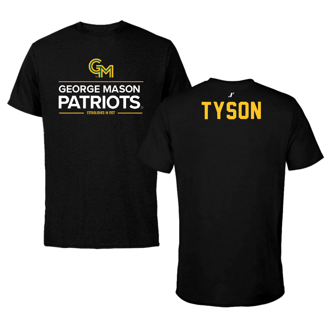 George Mason University TF and XC Black General Tee - Kailynn Tyson
