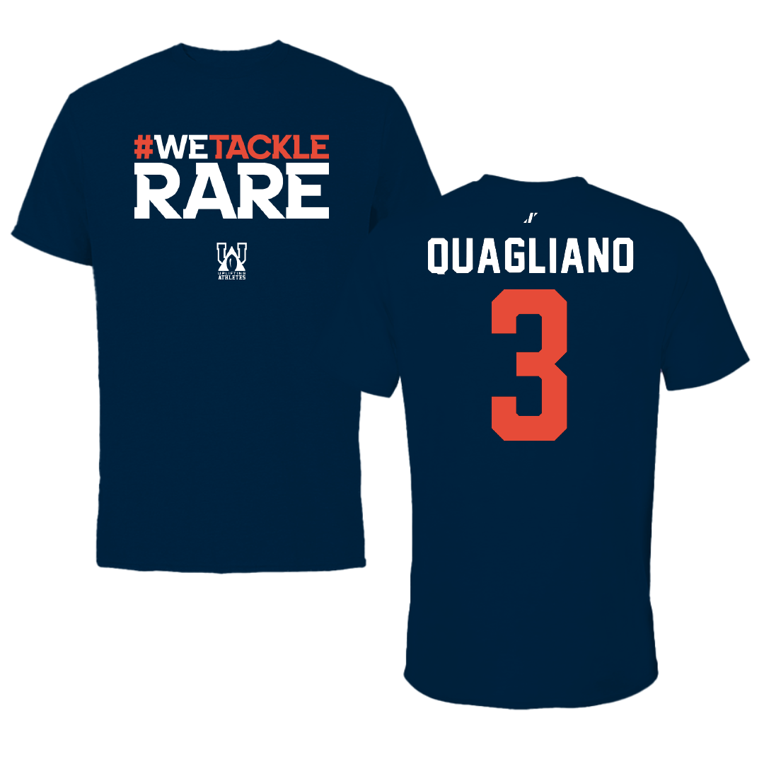 University of Illinois Baseball Navy Uplifting Athletes Performance Tee - #3 Coltin Quagliano