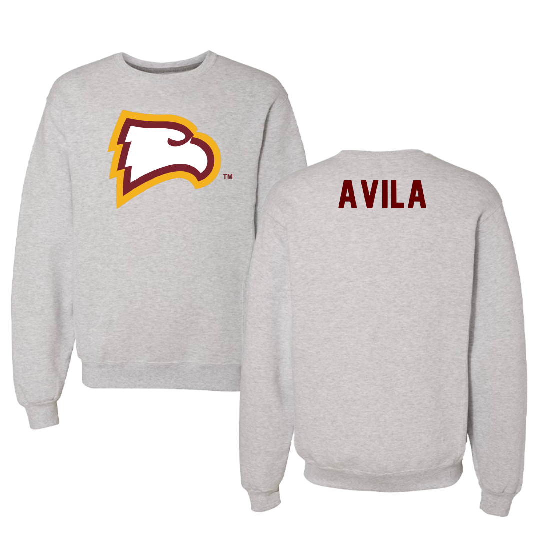 Winthrop University Soccer Gray Crewneck - #10 Monssi Avila