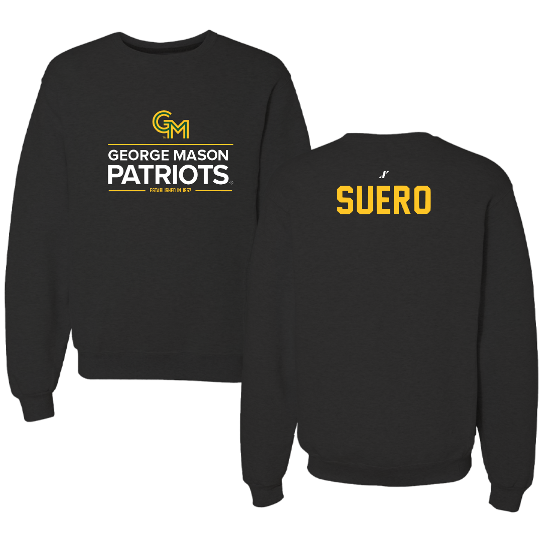George Mason University TF and XC Black General Crewneck - Mia Suero