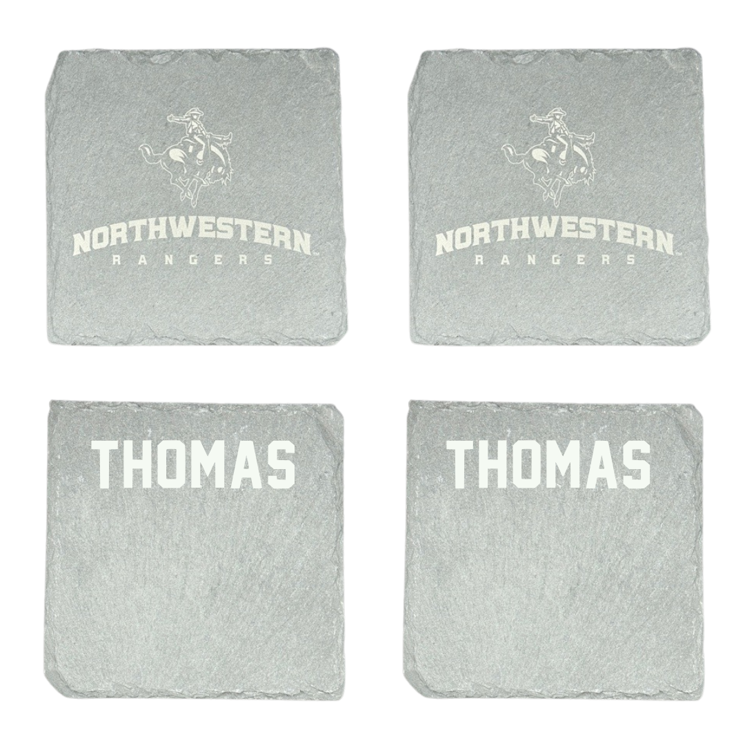 Northwestern Oklahoma State University TF and XC Stone Coaster (4 Pack)  - Zach Thomas