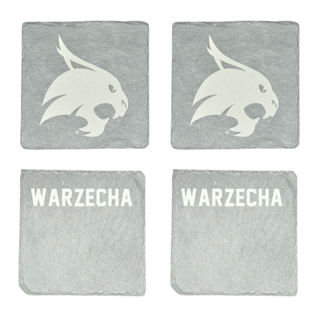 Texas State University TF and XC Stone Coaster (4 Pack)  - Connor Warzecha