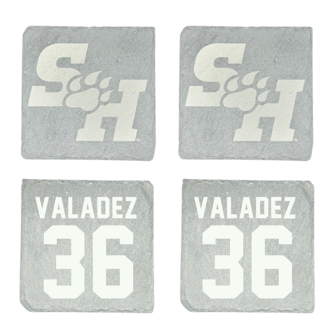 Sam Houston State University Baseball Stone Coaster (4 Pack)  - #36 Danny Valadez