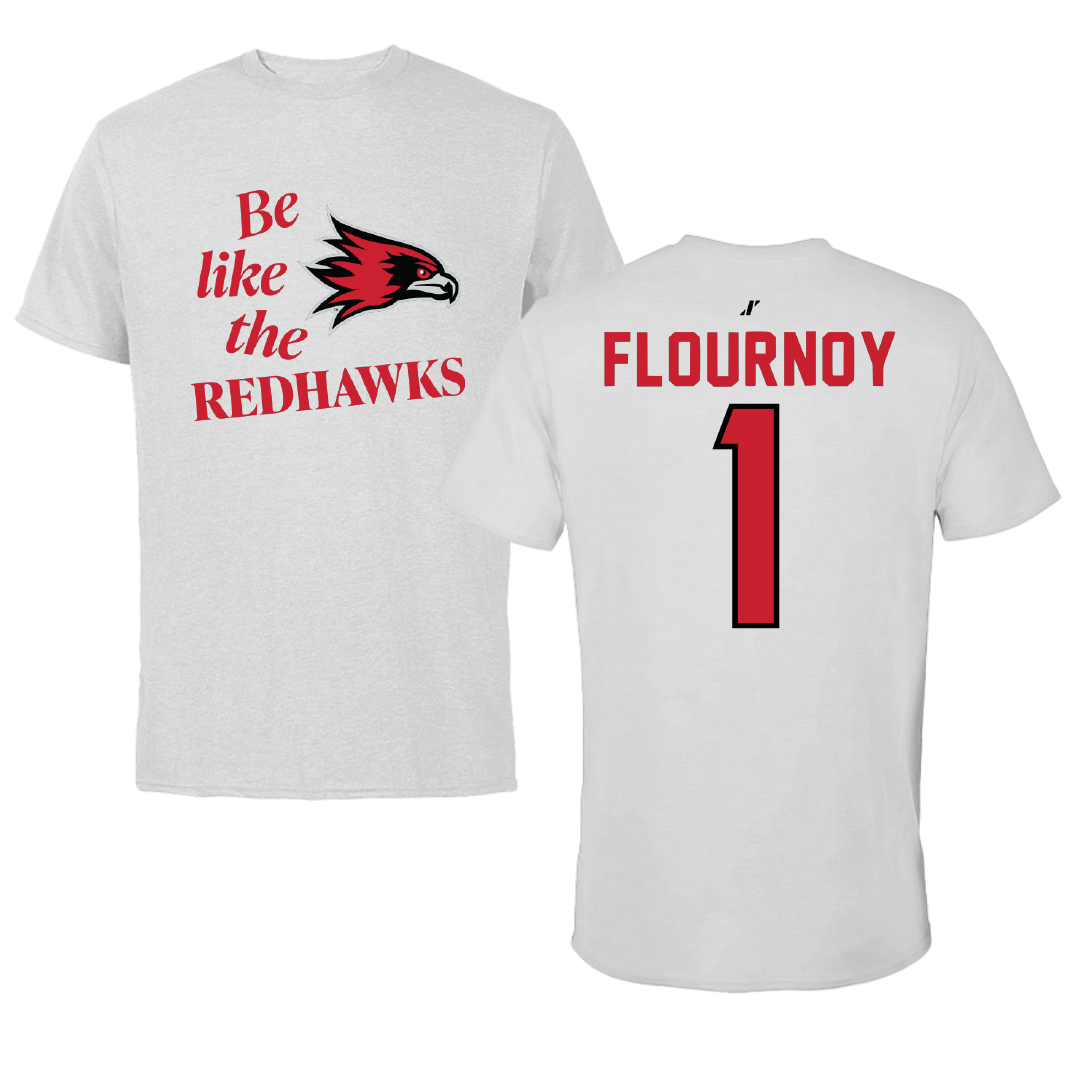 Southeast Missouri State University Football Light Gray Be Like Us Tee - #1 Ryan Flournoy