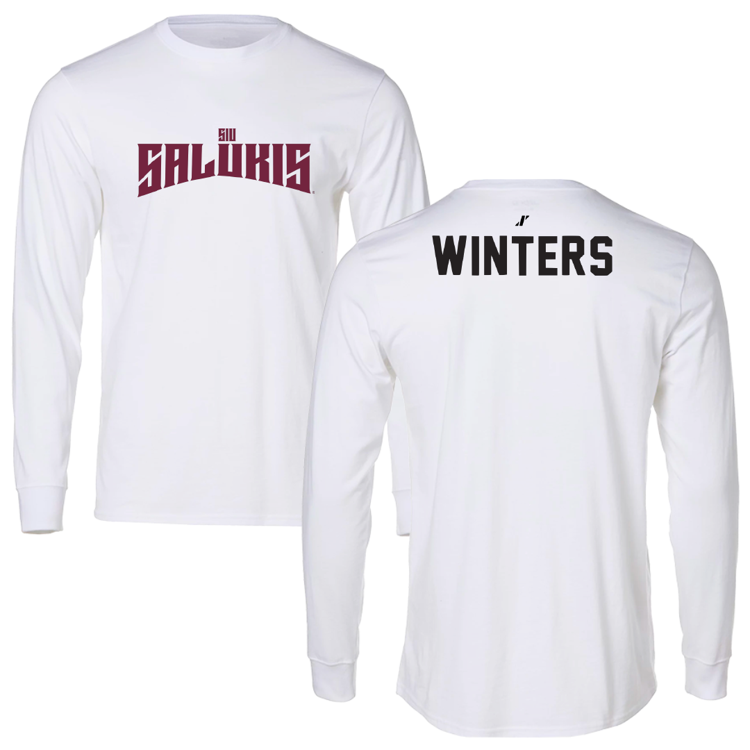 Southern Illinois University at Carbondale Golf White Classic Long Sleeve - Ainsley Winters