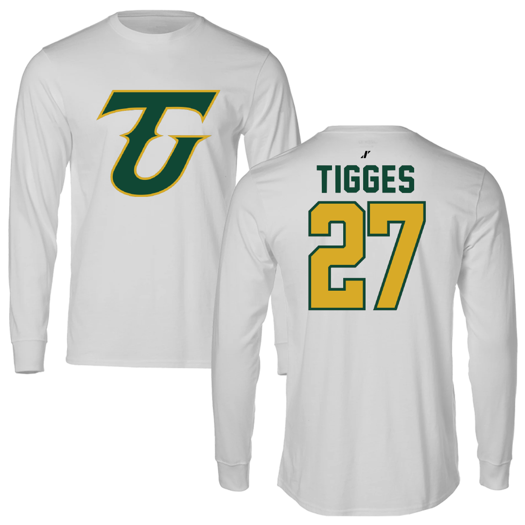 Tiffin University STUNT Light Gray Long Sleeve - #27 Jenna Tigges